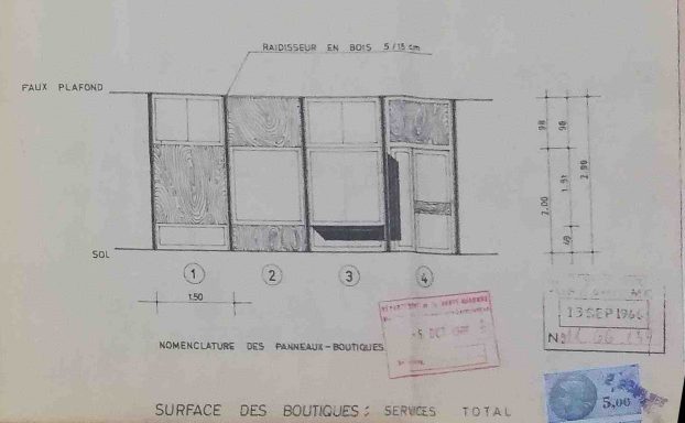 Détail Plan 1966